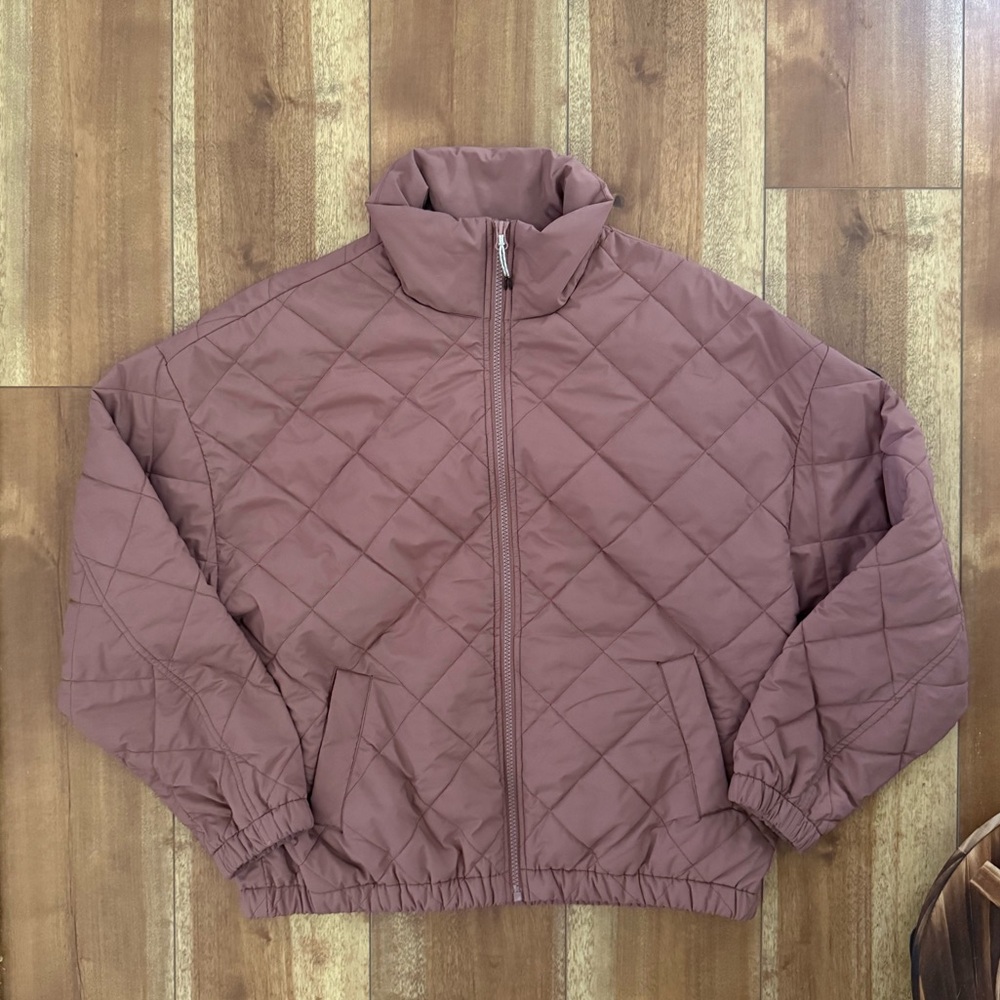 Vuori Quilted Tan Jacket
